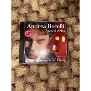 Sacred Arias by Bocelli, Andrea (CD, 1999)